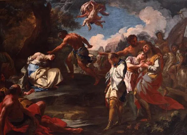 O Martírio de Santa Marta - Corrado Giaquinto