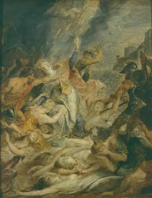 O martírio de Santa Úrsula - Peter Paul Rubens