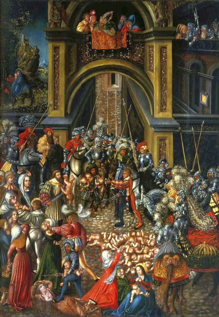 O Massacre dos Inocentes - Lucas Cranach, o Velho