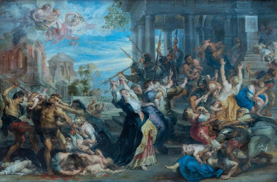 O Massacre dos Inocentes - Peter Paul Rubens
