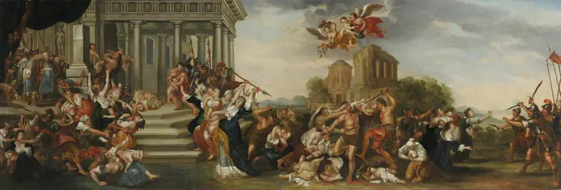 O massacre dos inocentes - Peter Paul Rubens