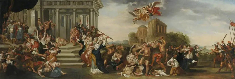 O massacre dos inocentes - Peter Paul Rubens