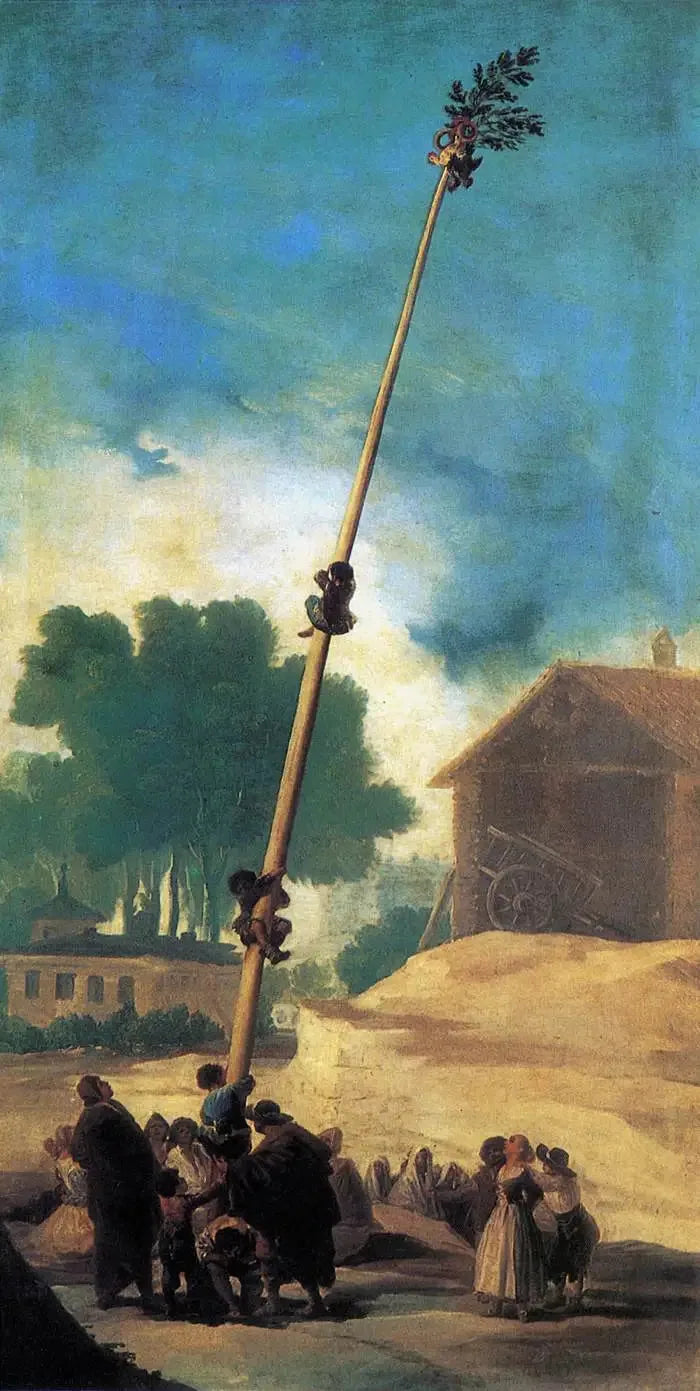 O Mastro de Cocagne - Francisco de Goya