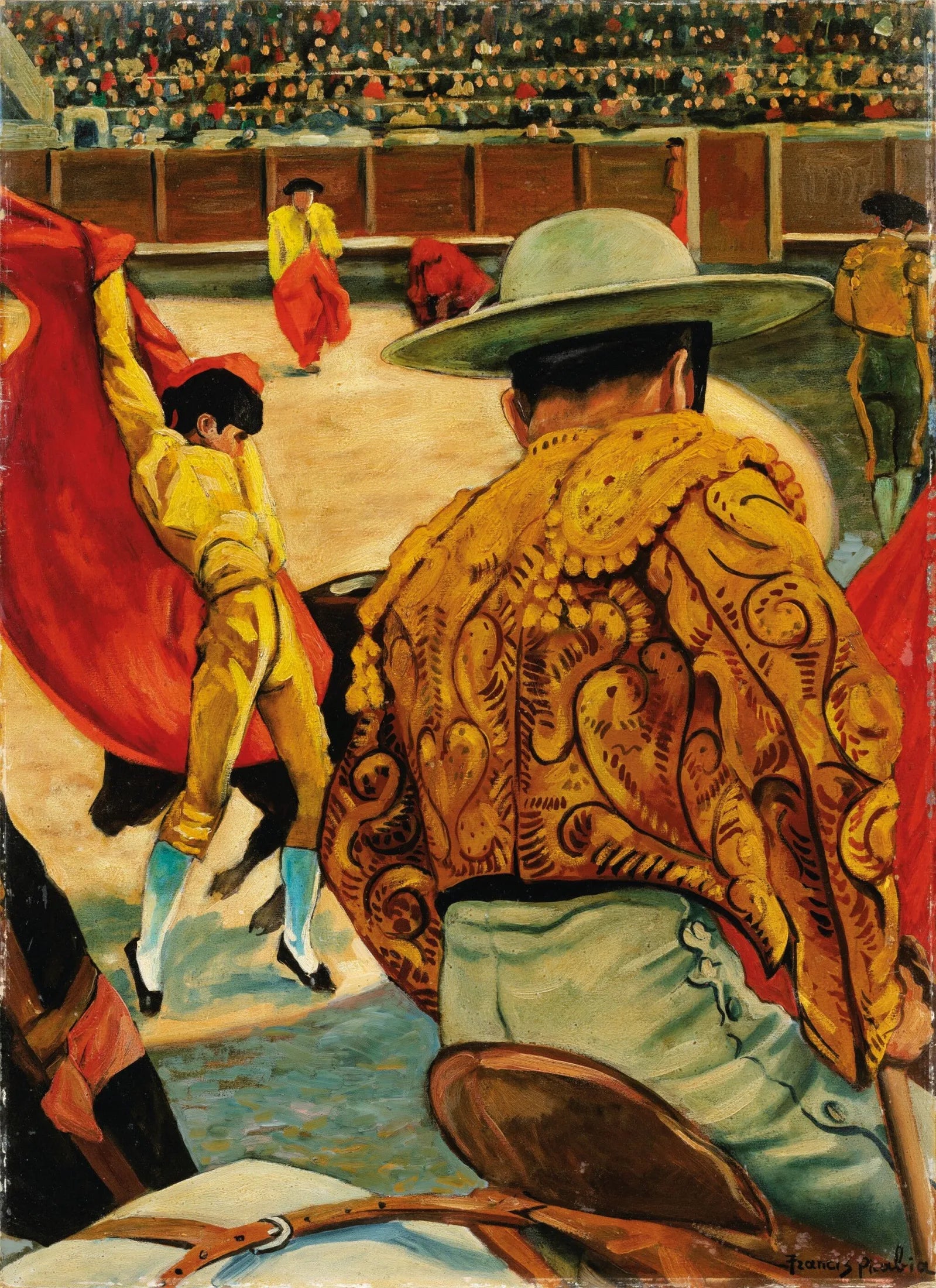 Le Matador dans l'arène - Francis Picabia image 1 reproduction d’œuvre d’art à l’huile