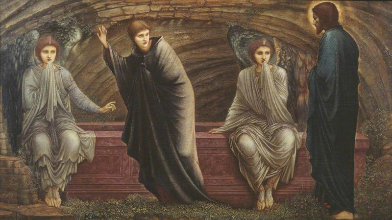 A manhã da ressurreição - Edward Burne-Jones