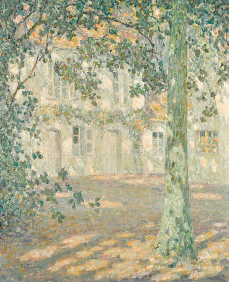Manhã, Gerberoy - Henri Le Sidaner
