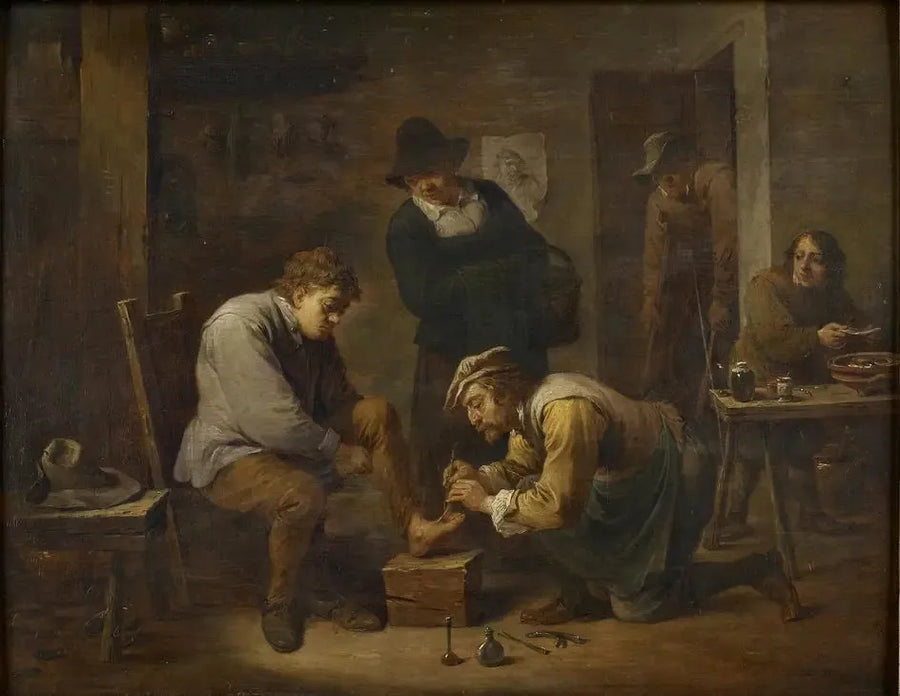 O médico do pé - David Teniers, o Jovem