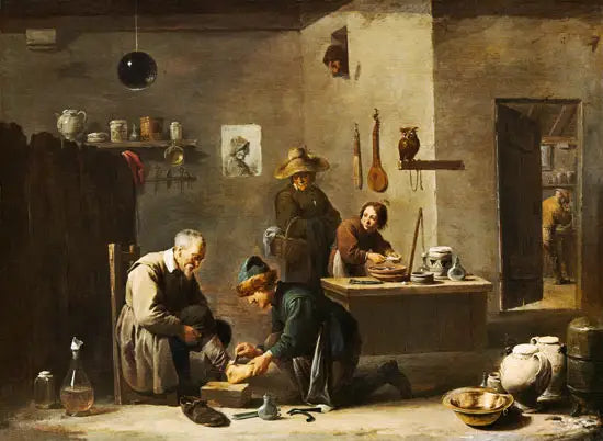 O médico da aldeia - David Teniers Júnior