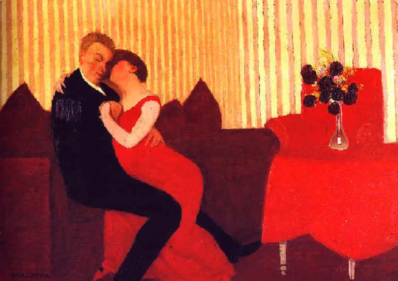 A Mentira - Félix Vallotton