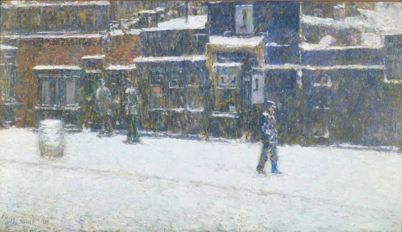 O Mensageiro - Childe Hassam
