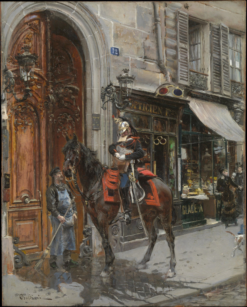 O mensageiro - Giovanni Boldini