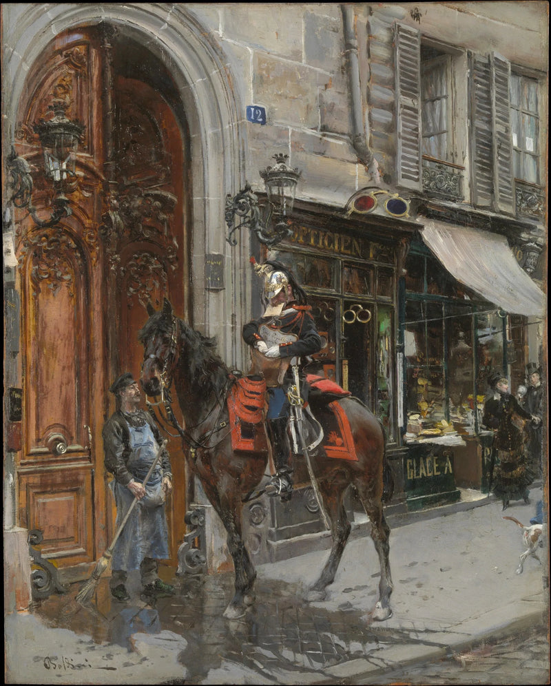O mensageiro - Giovanni Boldini