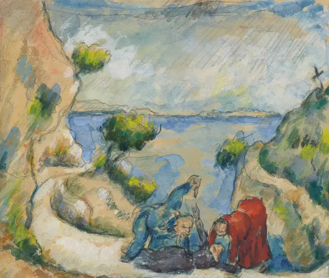 O Assassinato no Vale - Paul Cézanne