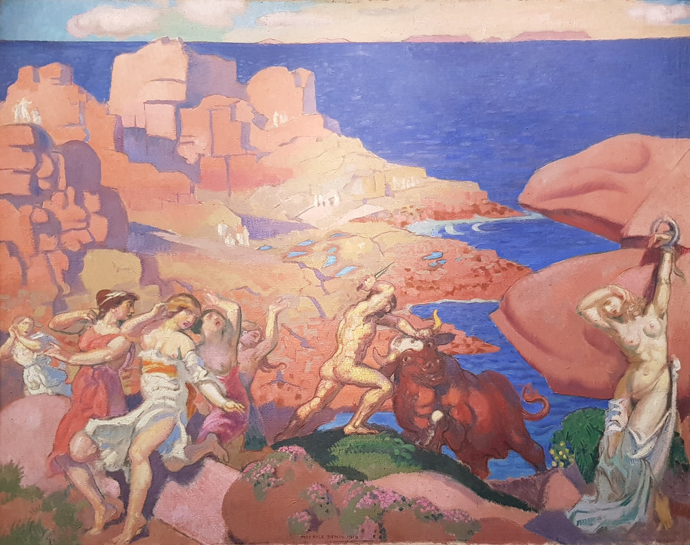 Le Minotaure - Maurice Denis image 1 copie de tableau peinte à la main