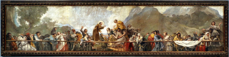 O milagre de santo Antônio - Francisco de Goya