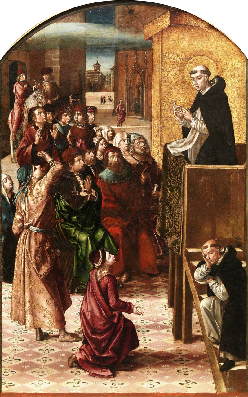 O milagre da nuvem - Pedro Berruguete