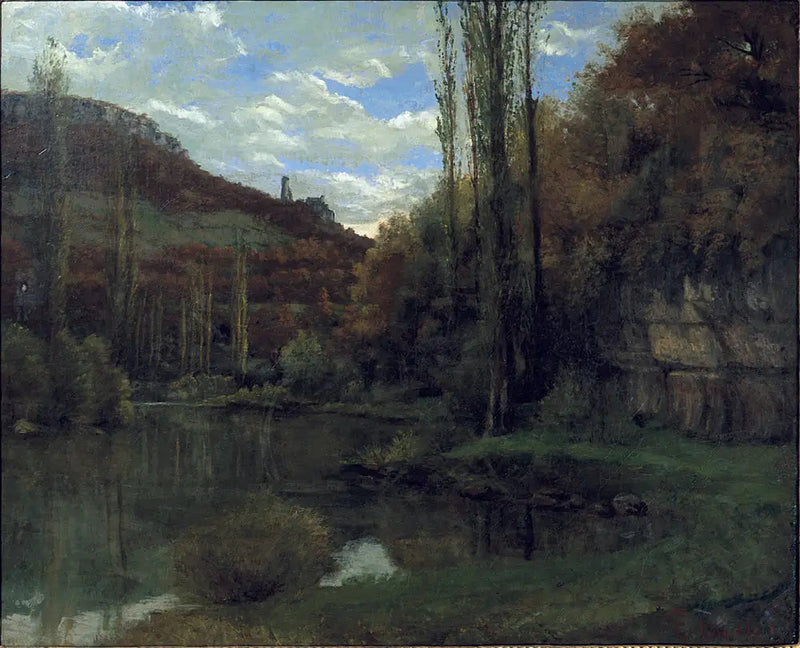 O Espelho de Scey - Gustave Courbet