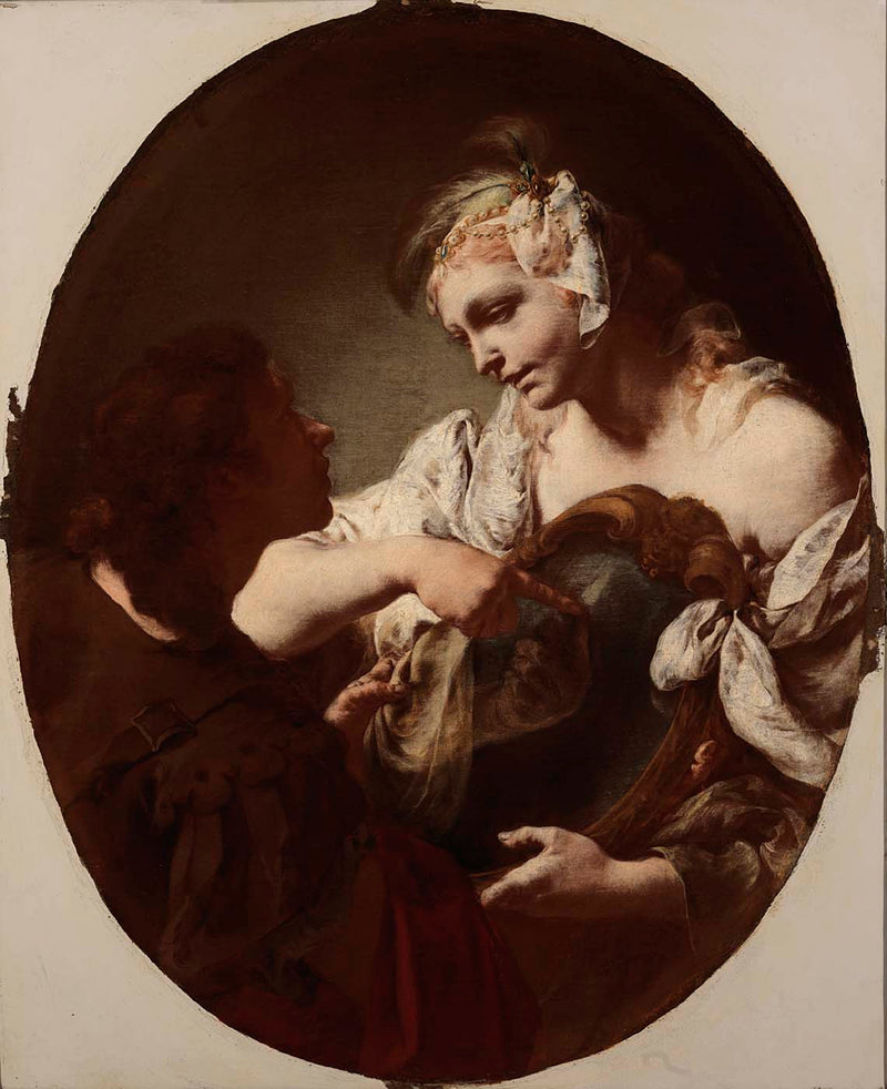 O Espelho Mágico - Giovanni Battista Piazzetta