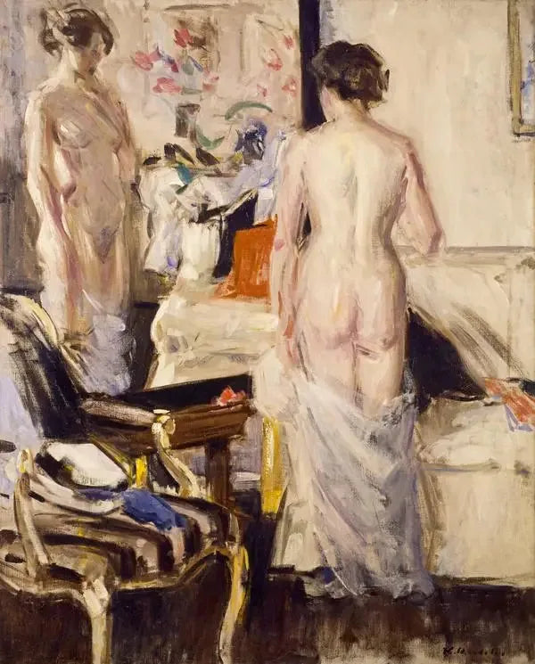 O modelo - Francis Cadell