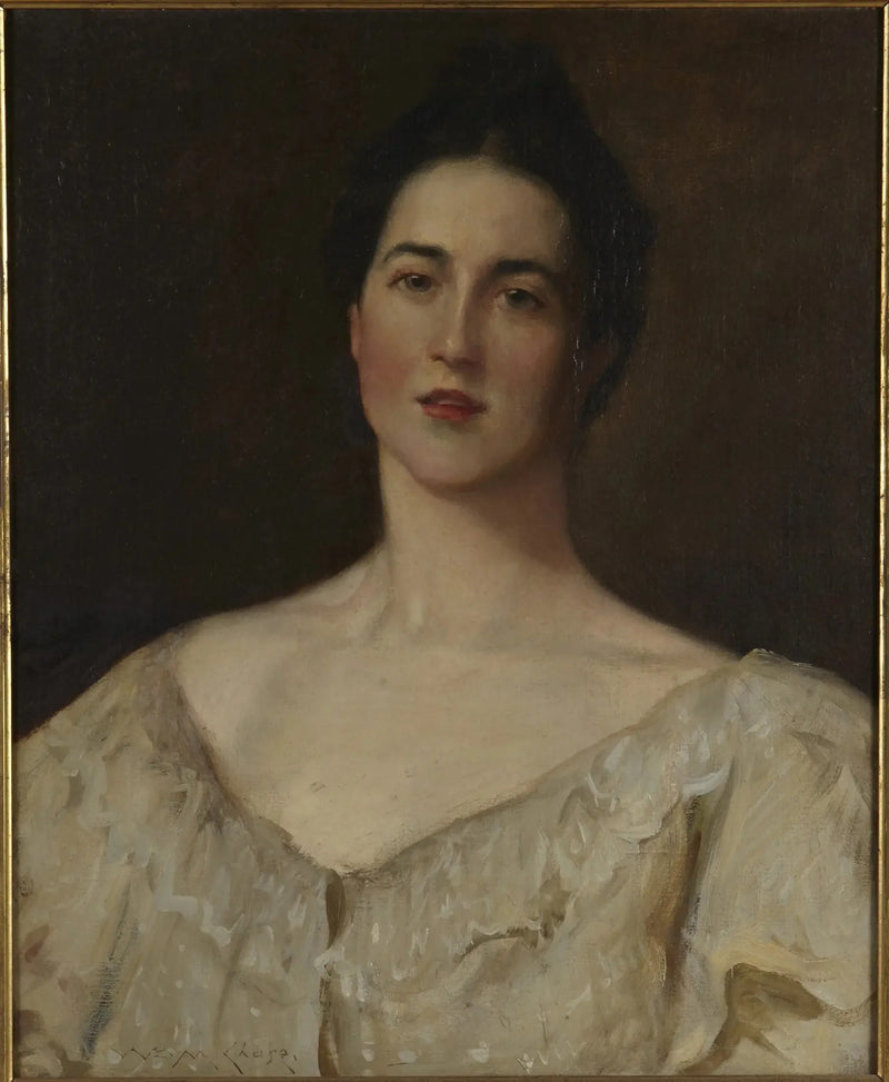 O modelo majestoso - William Merritt Chase