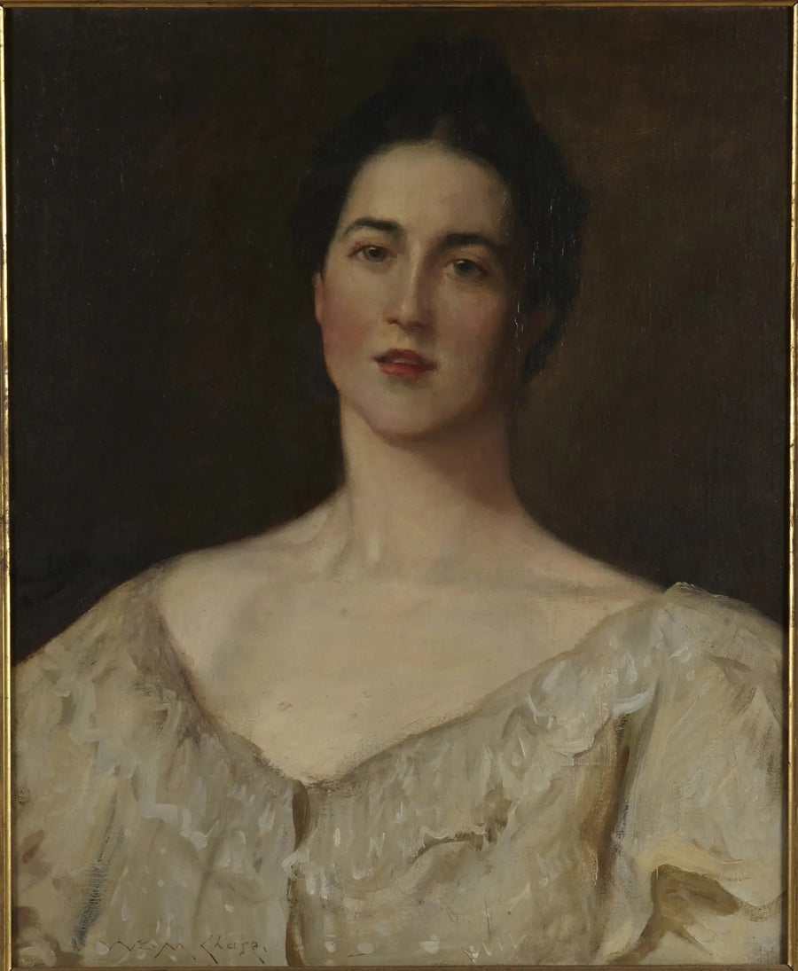 O modelo majestoso - William Merritt Chase