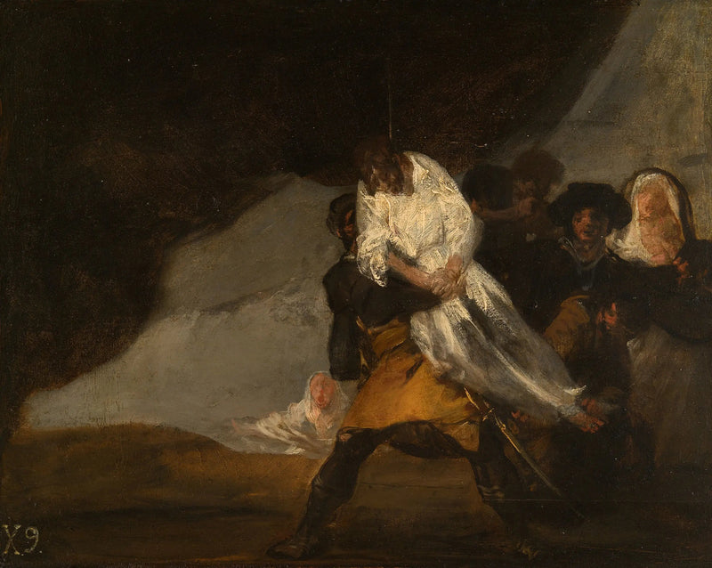 O monge enforcado - Francisco de Goya