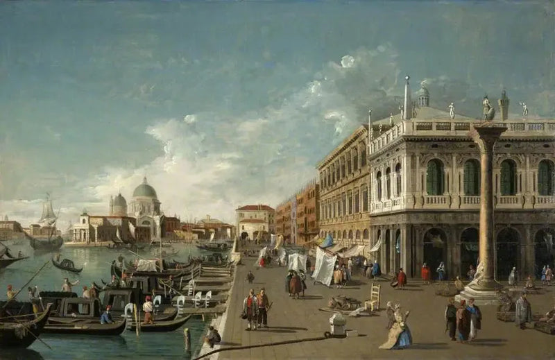 Le Molo, Veneza - Canaletto