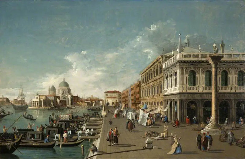 Le Molo, Veneza - Canaletto