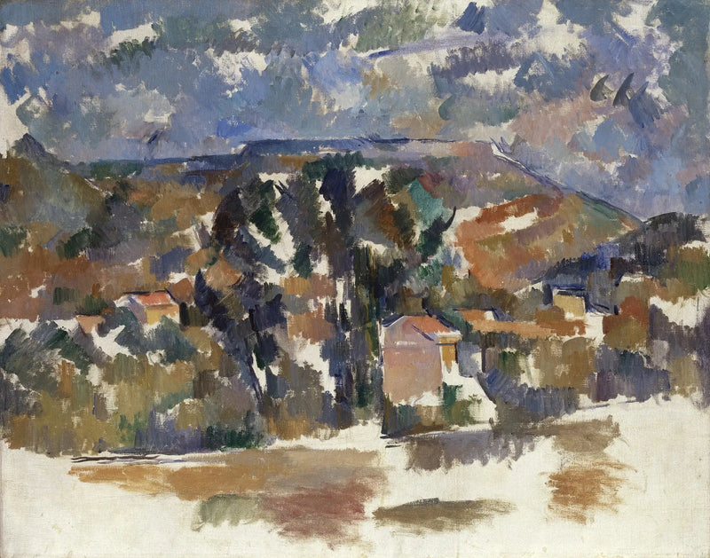 O Monte de Cengle - Paul Cézanne