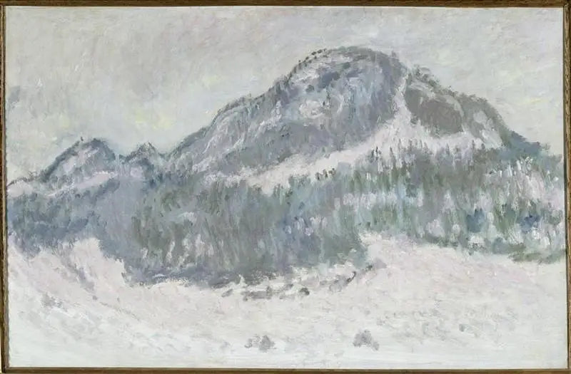 O Monte Kolsaas na Noruega - Claude Monet