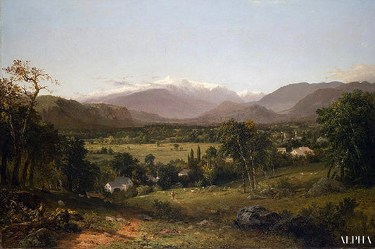 Le Mont Washington depuis la vallée de Conway - John Frederick Kensett - Reproductions de tableaux et peintures haut de gamme