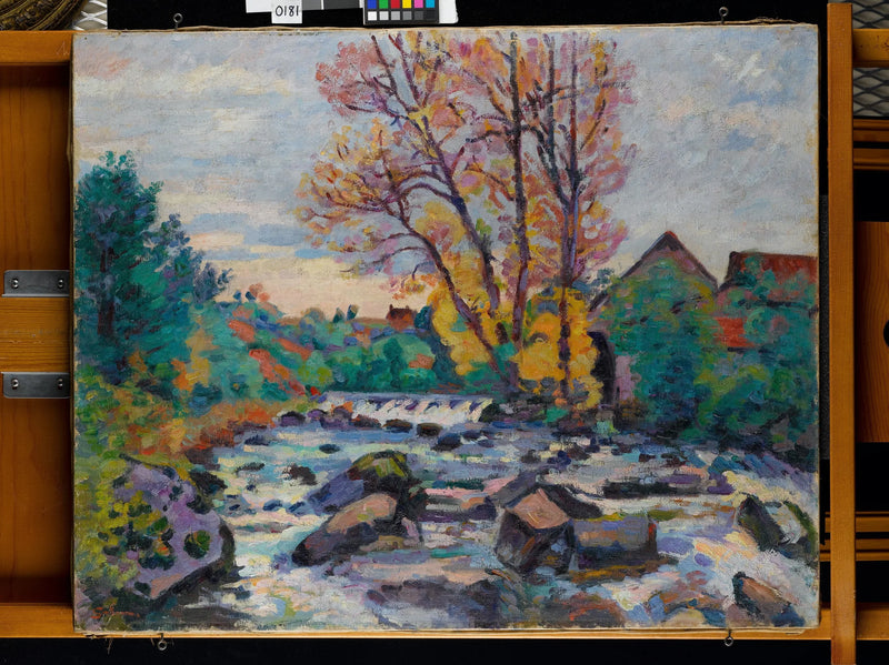 O moinho Bouchardon, Crozant - Armand Guillaumin