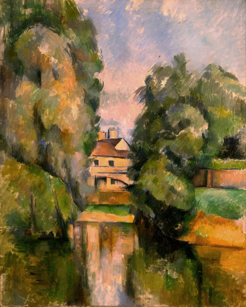 O Moinho queimado em Maisons-Alfort - Paul Cézanne