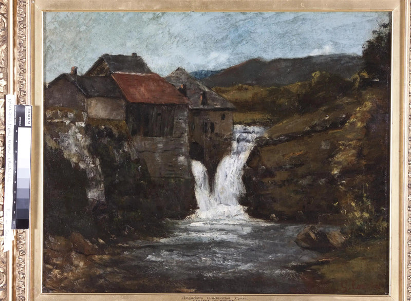 O moinho de Orbe - Gustave Courbet