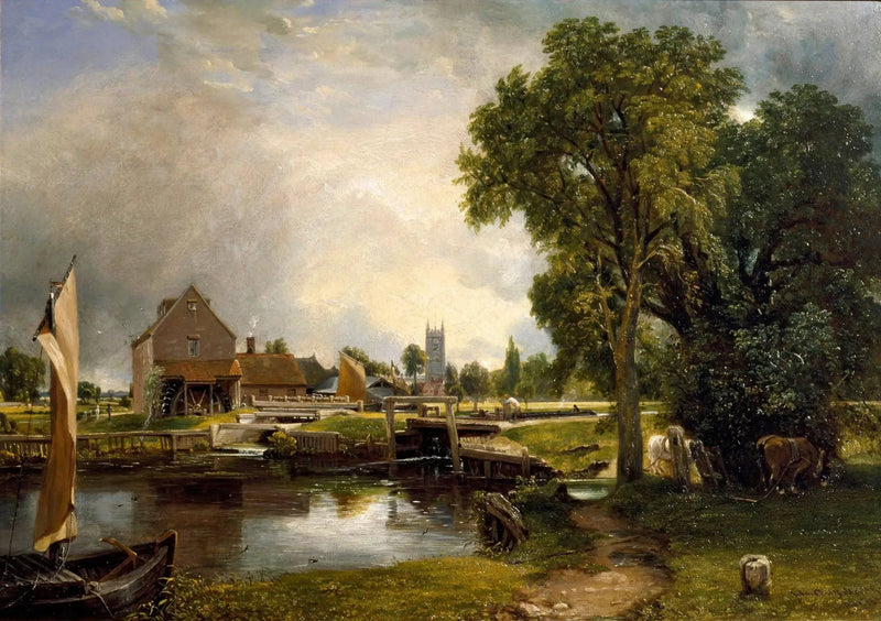 O moinho de Dedham - John Constable
