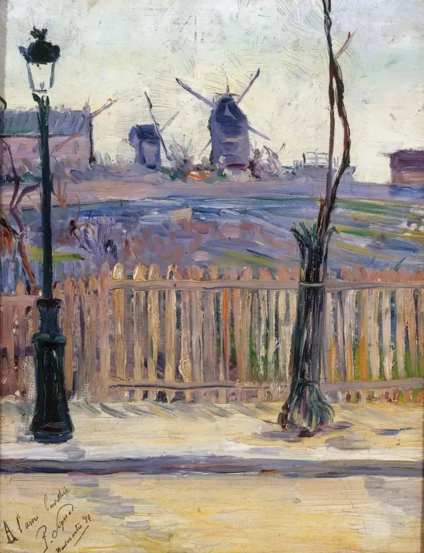 O Moulin de la Galette, em Montmartre - Paul Signac