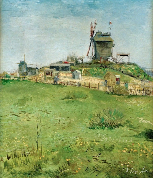 Le Moulin de la Galette - Van Gogh - Reproductions de tableaux et peintures haut de gamme