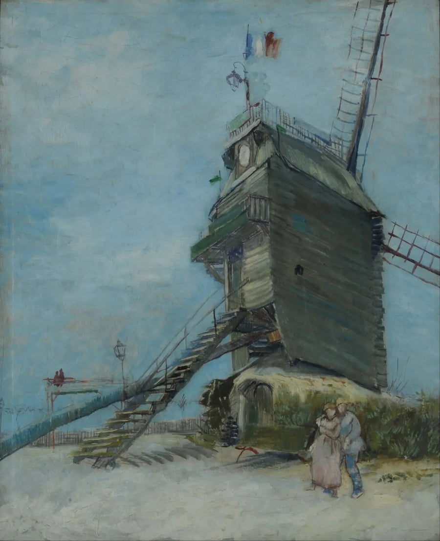 O Moinho de la Galette - Vincent van Gogh