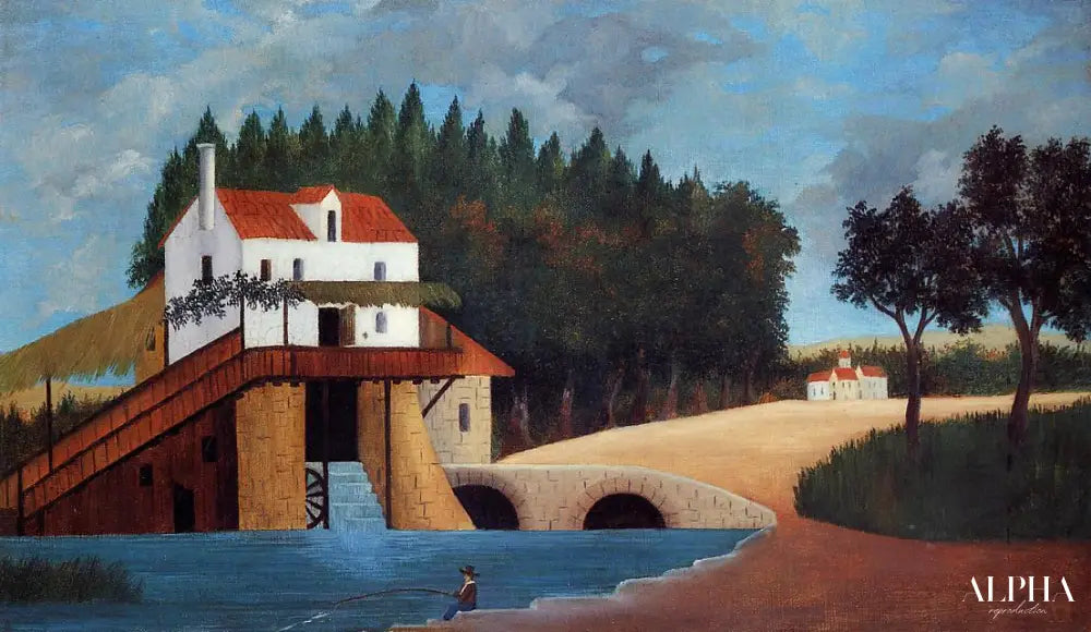 Le Moulin - Henri Rousseau - Reproductions de tableaux et peintures haut de gamme