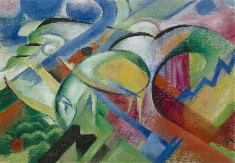 A ovelha - Franz Marc