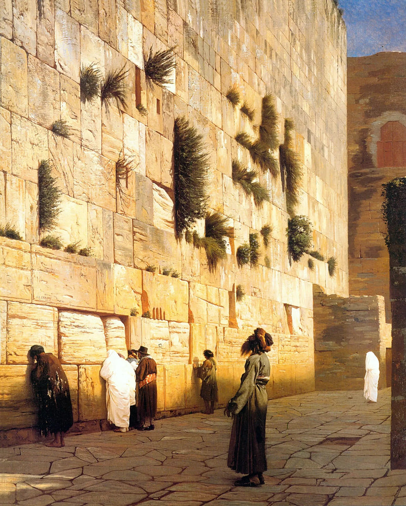O Muro de Salomão - Jean-Léon Gérôme