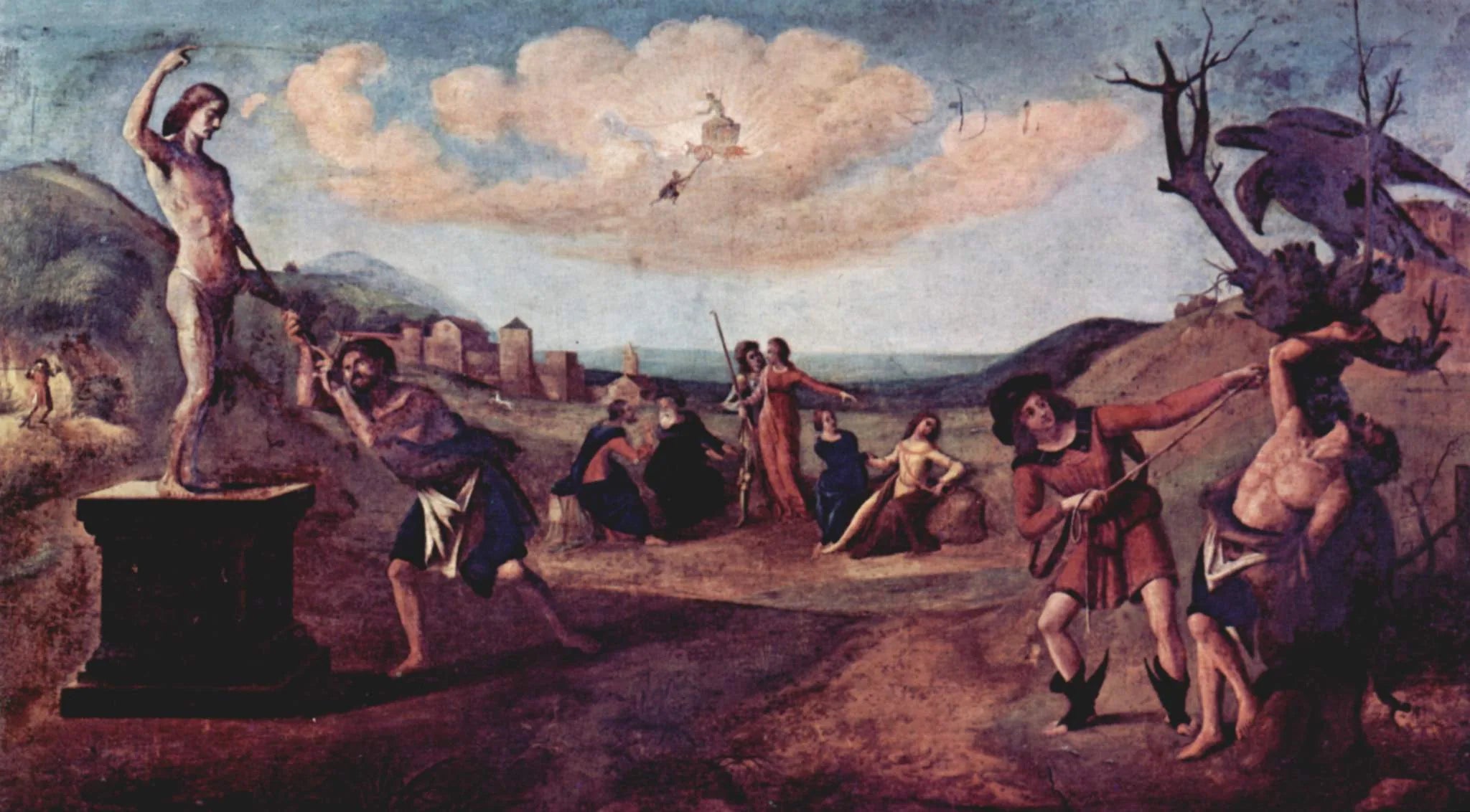 Le Mythe de Prométhée - Piero di Cosimo image 1 reproduction d’œuvre d’art à l’huile