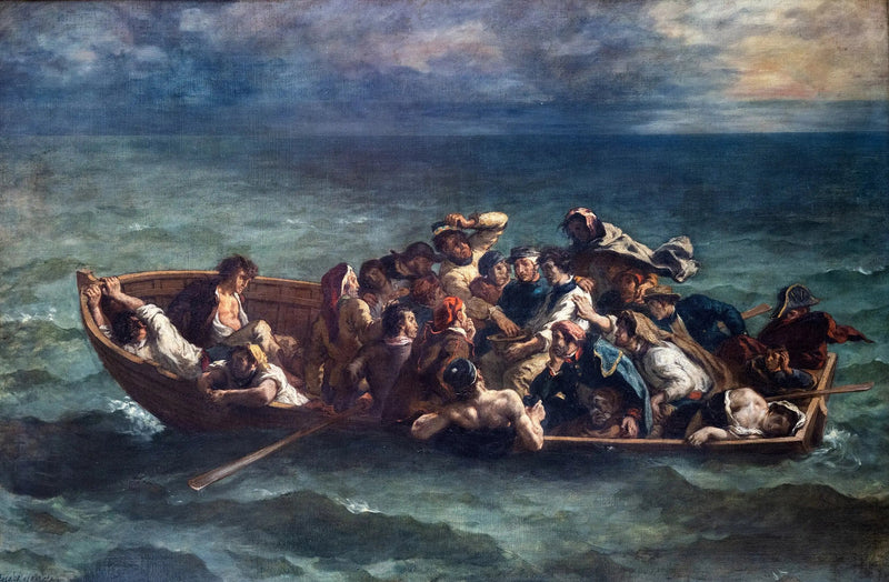 O Naufrágio de dom Juan - Eugène Delacroix