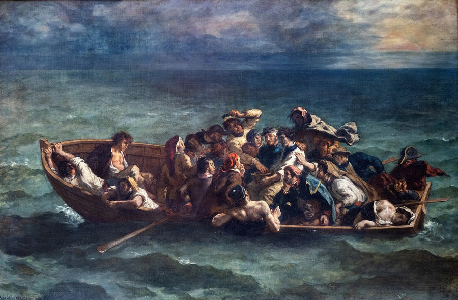 O Naufrágio de dom Juan - Eugène Delacroix