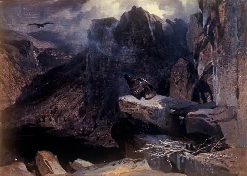O Ninho de Águia - Edwin Henry Landseer