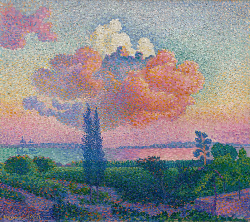 O Nuvem Rosa - Henri-Edmond Cross