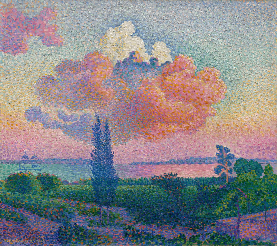 O Nuvem Rosa - Henri-Edmond Cross