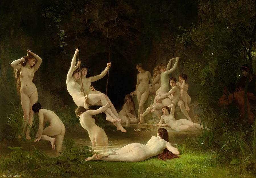 O Ninféu - Bouguereau