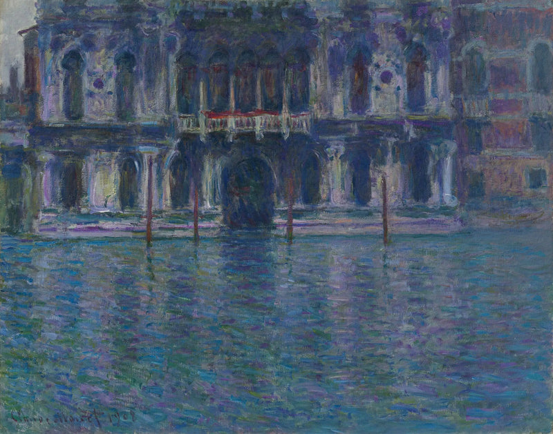O Palácio Contarini - Claude Monet