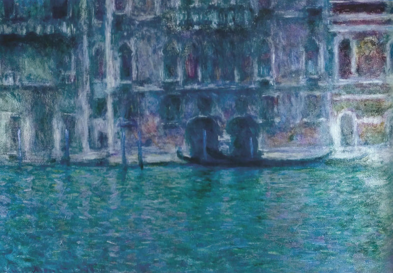 O palácio de Mula - Claude Monet